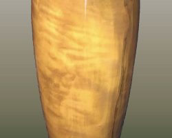 2026/04/23 Tiger Maple Deep Vase – Dick Hoffmann