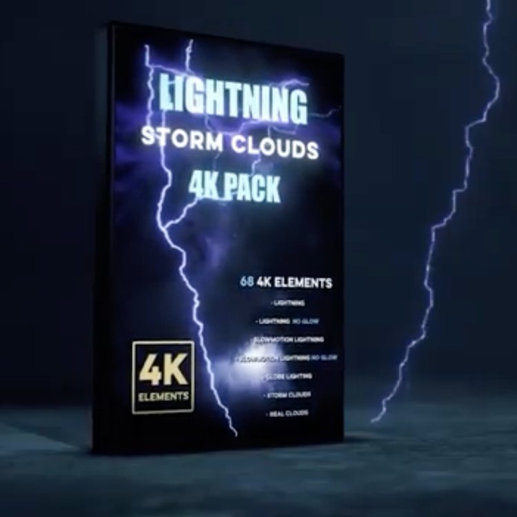 AEJuice Lightning Storm Clouds preview