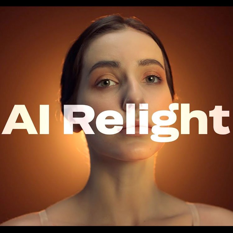 AI Relight preview