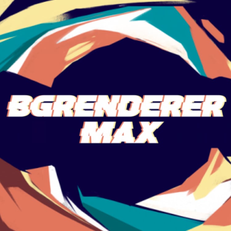 BG Renderer MAX preview