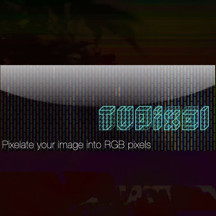 Rowbyte TVPixel preview