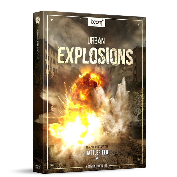 BOOM Library SFX Urban Explosions preview