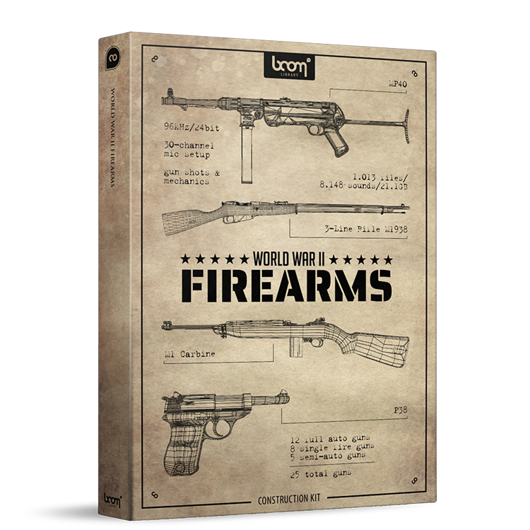 BOOM Library World War II Firearms preview