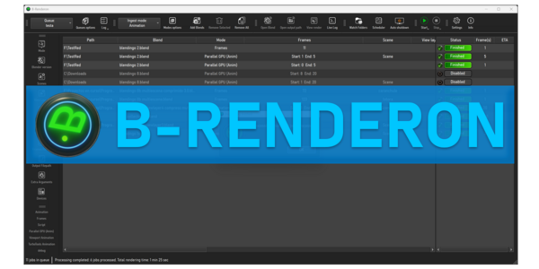 B-Renderon [Standalone Render Manager] preview