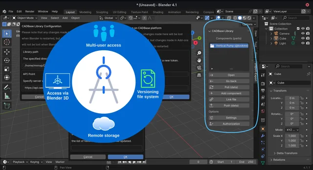 CADBase Library preview