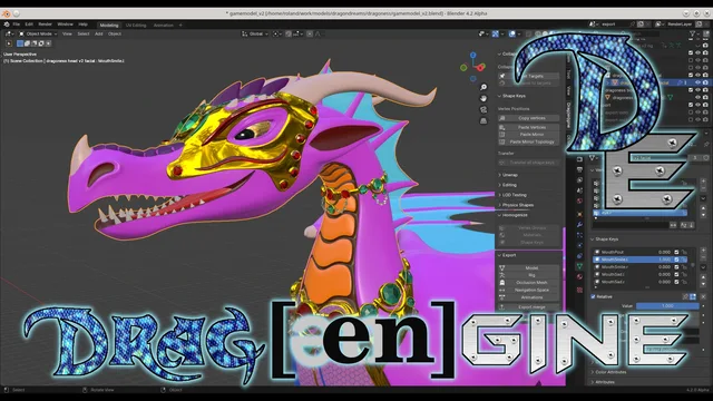 Drag[en]gine Import/Export preview