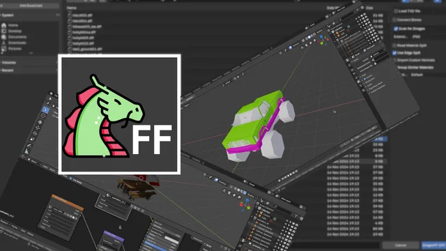 DragonFF preview