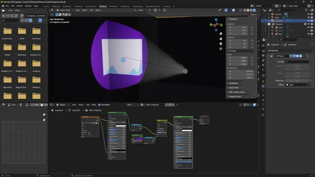 Eevee Projectors preview