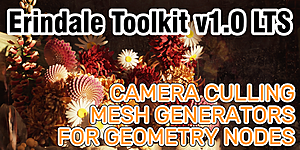 Erindale Toolkit - Advanced Geometry Nodes Groups (Updated For Fields) preview