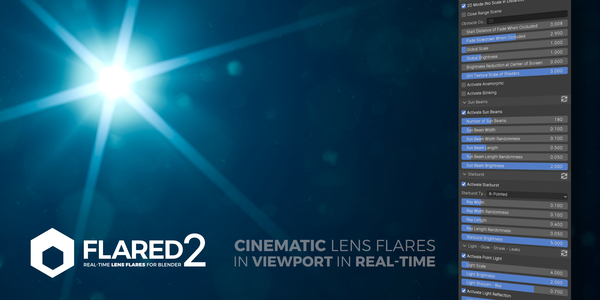 Flared2 - Cinematic Lens Flares In Real-Time preview