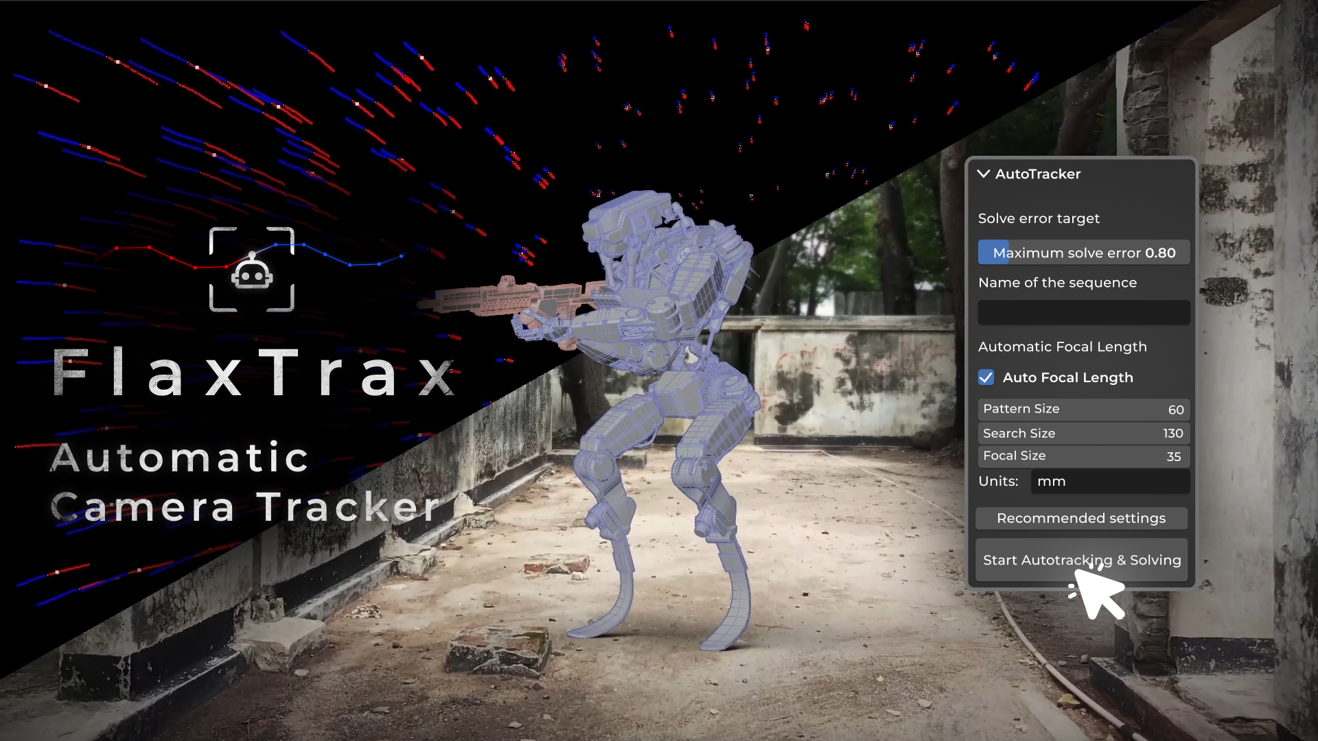 Flaxtrax - Automated Camera Tracking preview