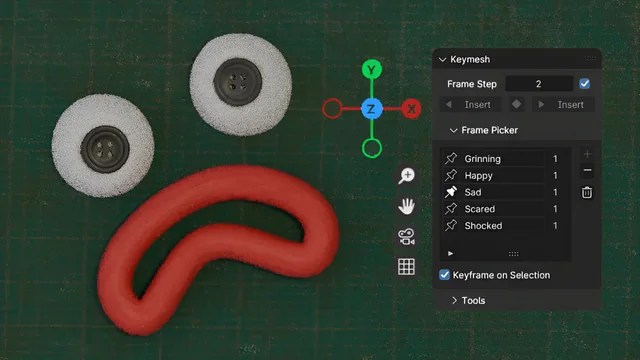 Keymesh preview