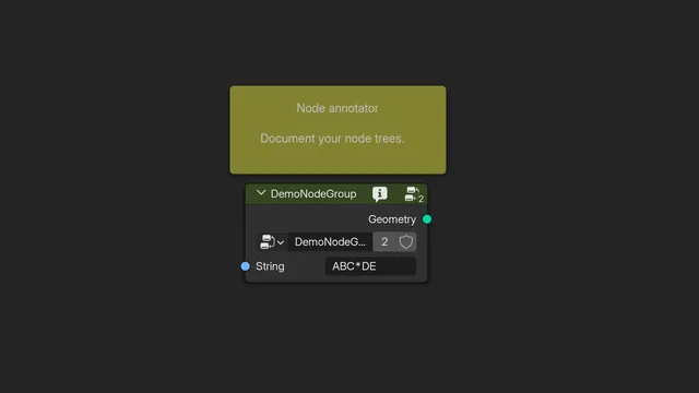 Node Annotator preview