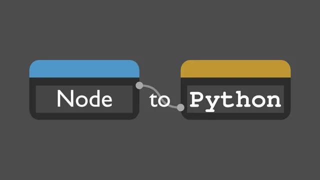 Node To Python preview