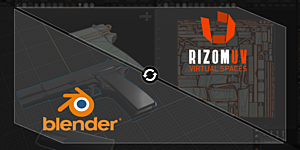 Rizomuv Bridge - Blender 2.8+ (Windows & Macos) preview