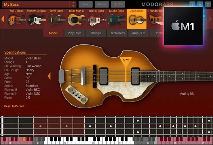 IK Multimedia MODO BASS v1.5.2 [MAC] preview