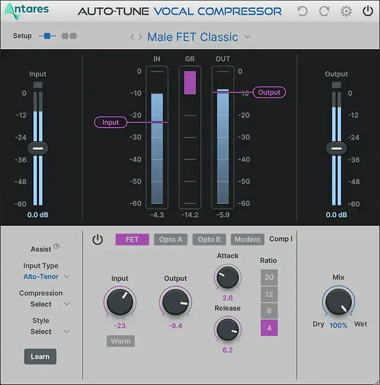 Antares Auto-Tune Vocal Compressor [WiN-OSX] preview