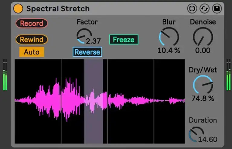 New Flore Music Spectral Stretch [Max for Live] preview
