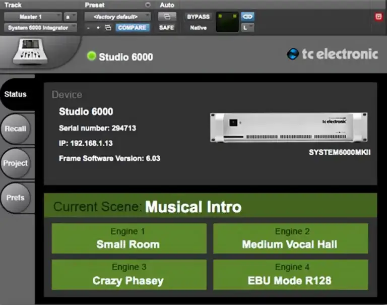 TC Electronic System 6000 Integrator [WiN] preview