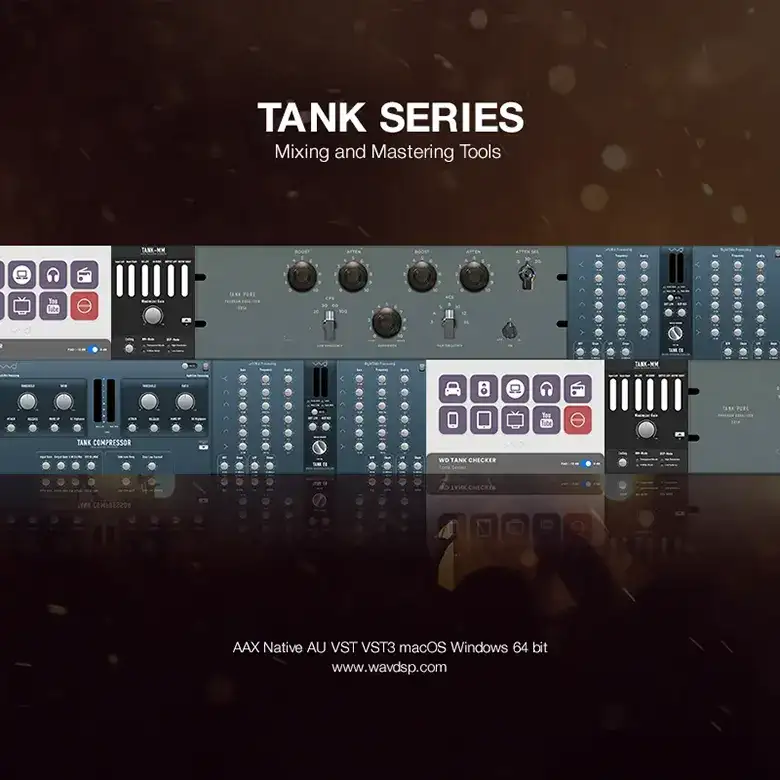 WAVDSP Tank Mastering Suite [WiN] preview
