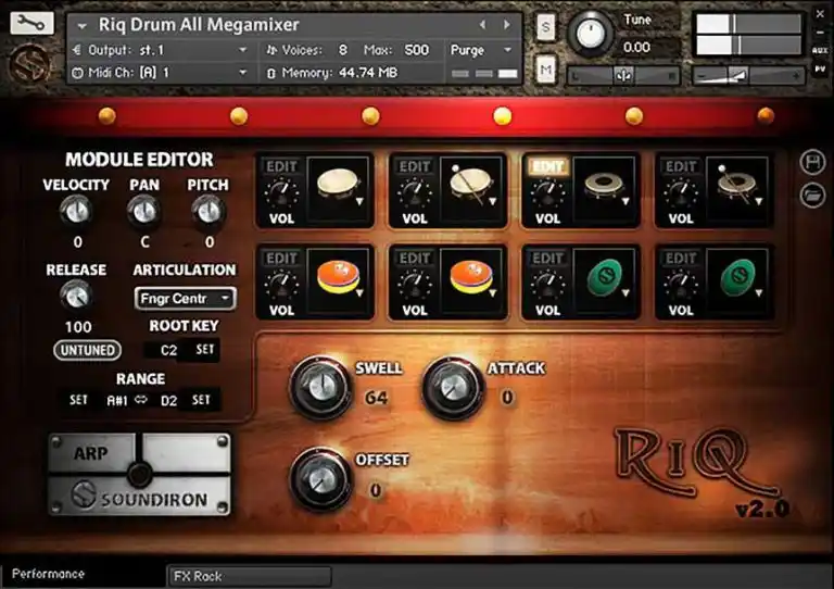 Soundiron Riq Drum v2.0 (KONTAKT) preview