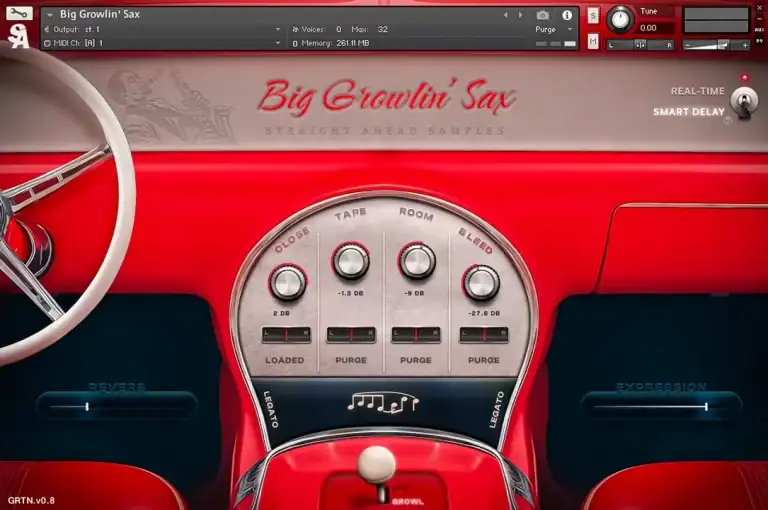 SASamples Big Growlin’ Sax [KONTAKT] preview