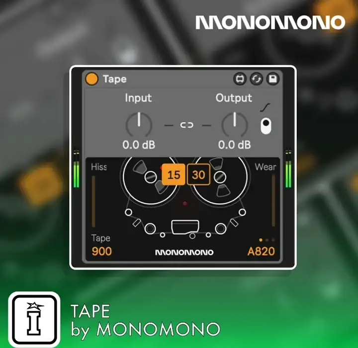 Isotonik Studios Tape by Monomono [Max for Live] preview
