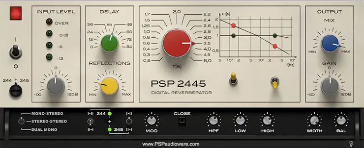 PSPaudioware PSP 2445 EMT v1.3.12 [WiN] preview