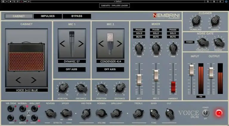 Nembrini Audio Voice DC30 Custom Valve Guitar Amplifier v1.0.0 [WiN] preview