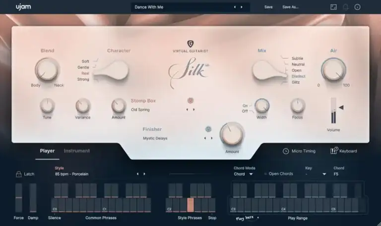 UJAM Virtual Guitarist Silk 2 v2.2.0 U2B [MAC] preview