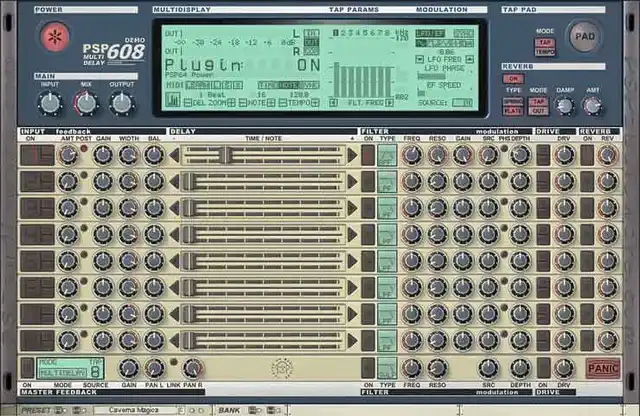 PSPaudioware PSP 608 MultiDelay v1.8.5 [WiN] preview
