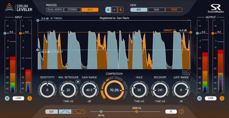 Sound Radix DrumLeveler (Win) preview