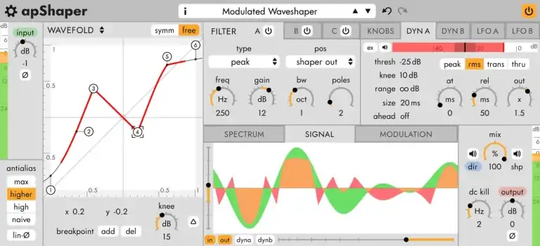 apulSoft apShaper v1.2.7 [WiN] preview