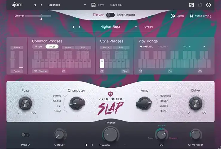 UJAM Virtual Bassist SLAP [WiN] preview