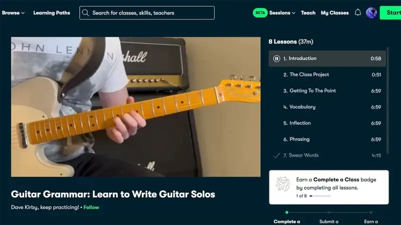 Skillshare How to Practice Scales on the Guitar [TUTORiAL] preview