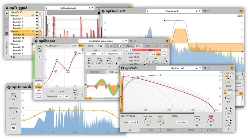 apulSoft FX bundle [WiN] preview