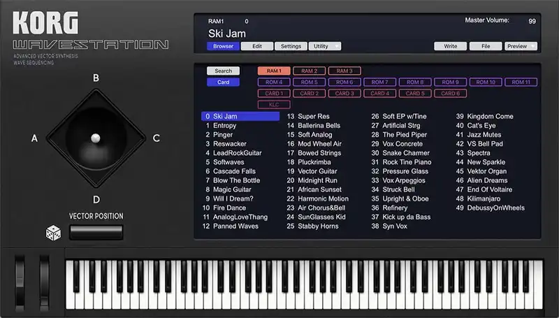 KORG WAVESTATION V2 [WiN] preview