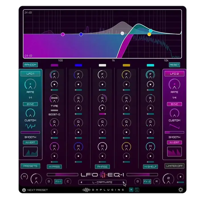 DHPlugins LFO-EQ [WiN] preview