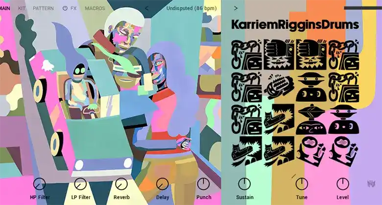 Native Instruments Karriem Riggins Drums [KONTAKT] preview