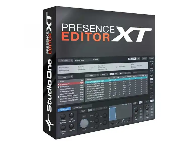 PreSonus Presence XT Editor (Win) preview