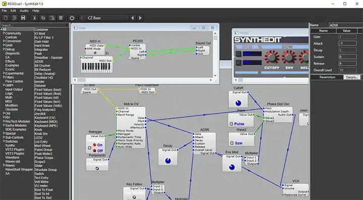 SynthEdit v1.4.697 [WiN] preview