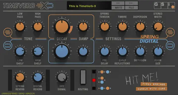 Genuine Soundware TimeVerb-X [WiN] preview