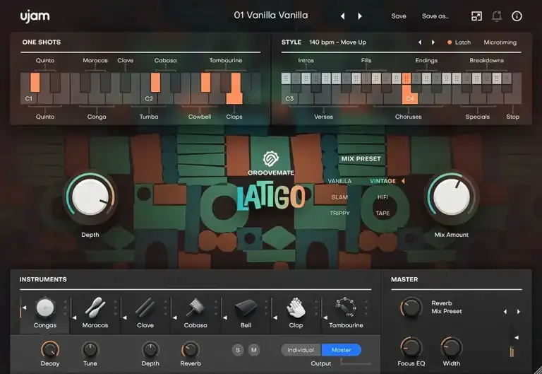 UJAM Groovemate LATIGO [WiN-MAC] preview