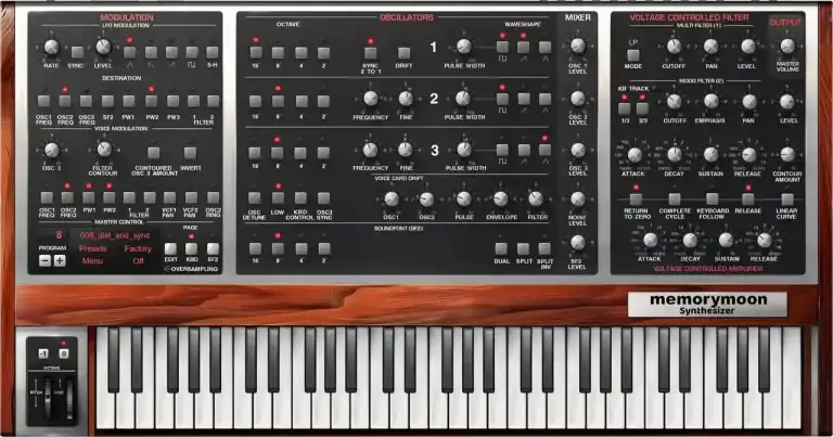Memorymoon Synthesizer [WiN] preview