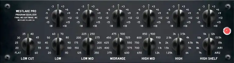 Final Mix Software WESTLAKE EQ III [WiN-MAC] preview
