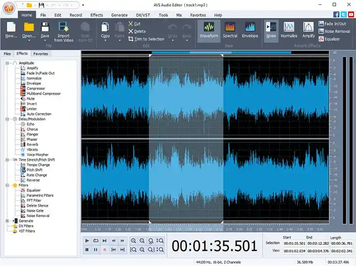AVS4YOU AVS Audio Editor [WiN] preview