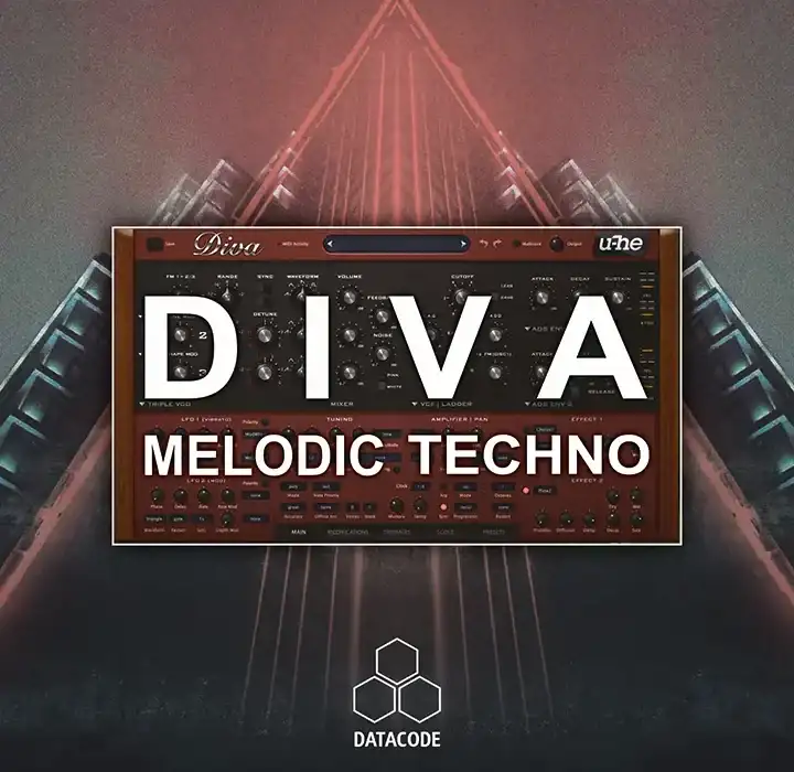 Datacode FOCUS Diva Melodic Techno [WAV-MIDI-DiVA PRESETS] preview