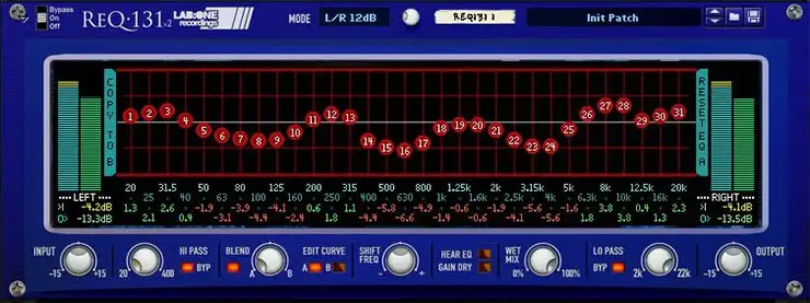 Reason RE Lab One Recordings ReQ131 (31 Band EQ) [WiN] preview