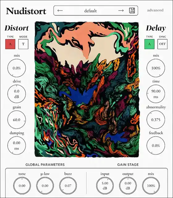 Nudist Audio Nudistort v1.2.4 [WiN-MAC] preview