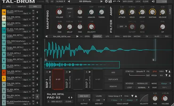 Togu Audio Line TAL-Drum [WiN-OSX-LINUX] preview